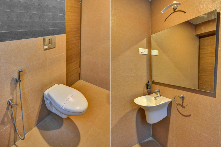 Bathroom, FabHotel Nestlay Rooms Airport, Chennai