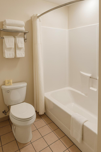 Bathroom 4, Econo Lodge Frackville, Schuylkill