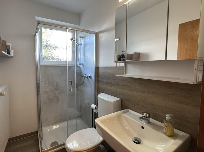 Bathroom 3, Geraumige Wohnung in Altenau mit Terrasse, Goslar