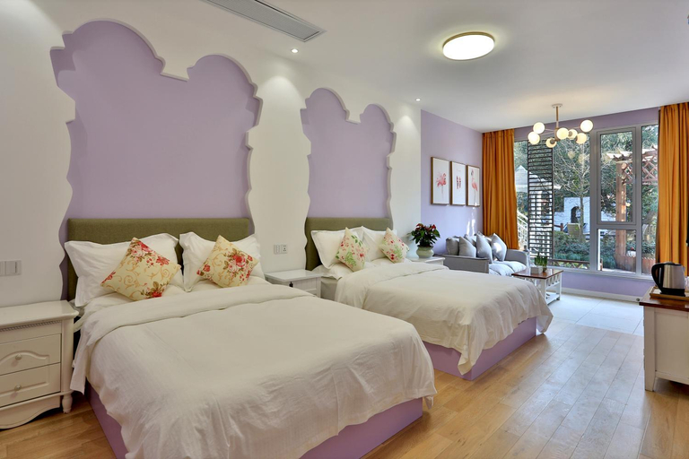 Bedroom 4, 杭州 西湖 薇花园民宿, Hangzhou