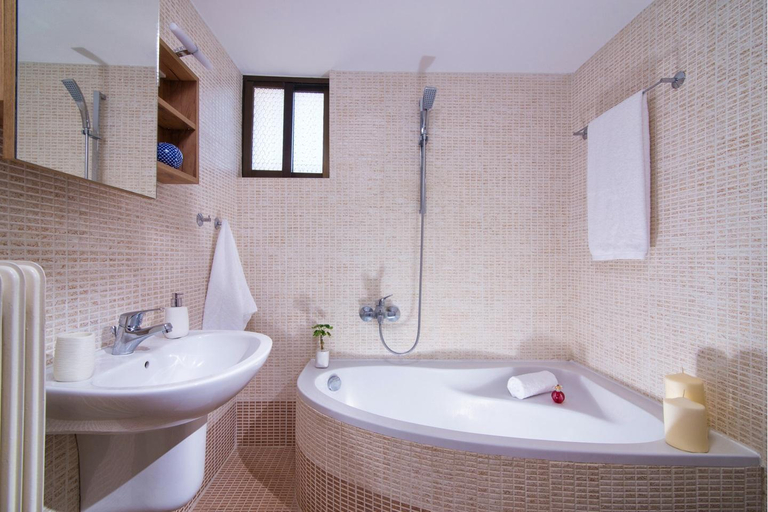 Bathroom 4, Luxury Villa Rosita with pool - Nature & Relax, Crete
