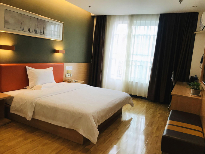 Bedroom 2, 7Days Premium Chengdu Dujiangyan Qingcheng Mountain Branch, Chengdu