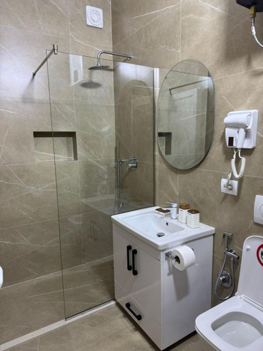 Bathroom, Hotel Villa Linda, Shkodrës