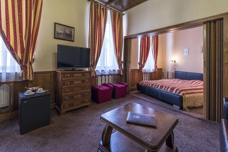 Bedroom 3, Betlem Club Hotel, Praha 1