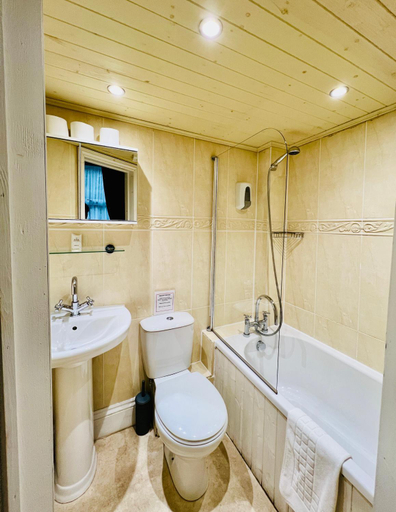 Bathroom 2, Ascot House Hotel, Torbay