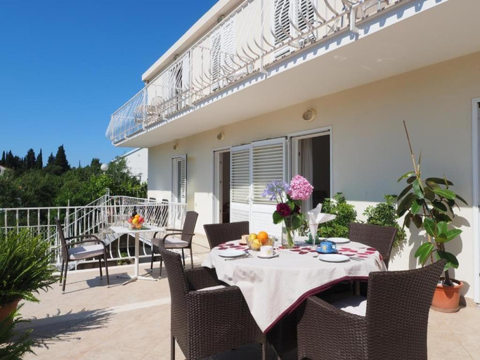 Balcony/terrace 5, Apartments & Room Eva Slano, Dubrovačko Primorje