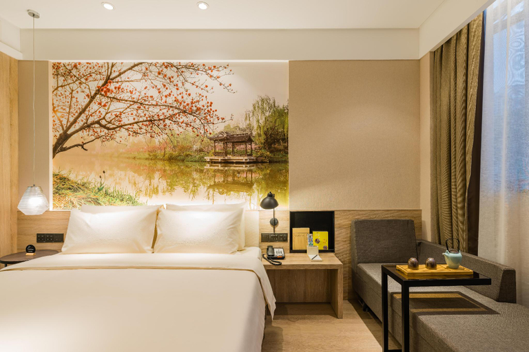 Bedroom 2, Liyi Hotel (Yangzhou Ancient Canal Dongguan Street), Yangzhou