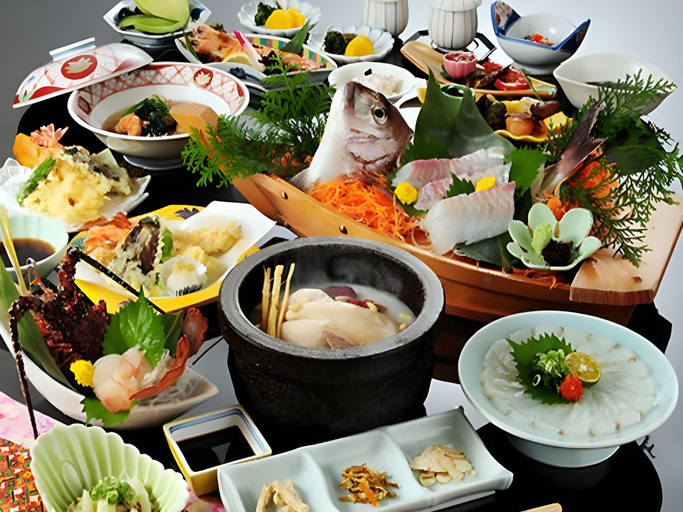 Food & Drinks 4, Onsen Ryokan Satomura, Shima