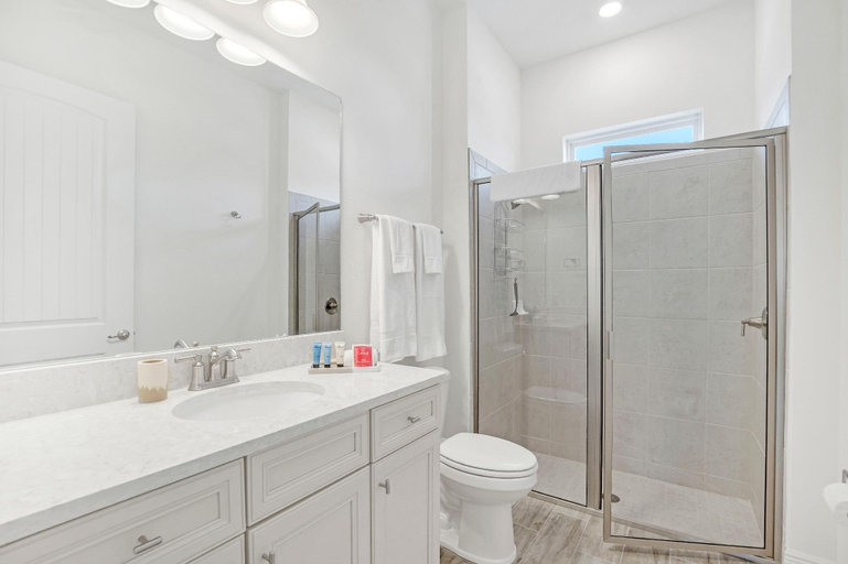 Bathroom 4, Margaritaville Cottage, Private Pool, Near Disney!, Osceola