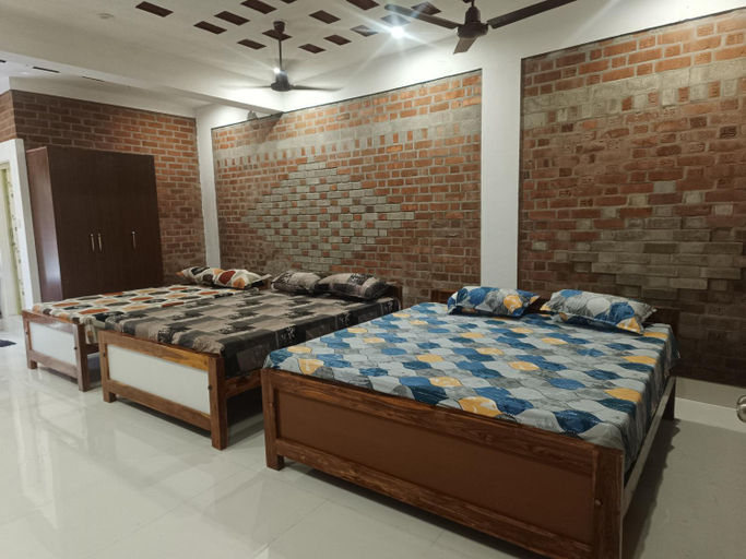 Bedroom 2, FIVE FALLS RAMANA VILLA, Tirunelveli