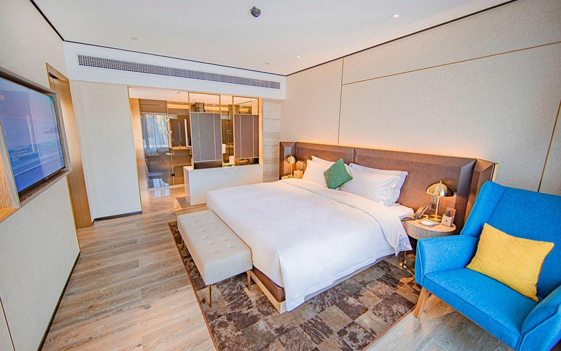 Bedroom 2, Echarm Plus Hotel Xiangyang Minfa Century New Town, Xiangfan