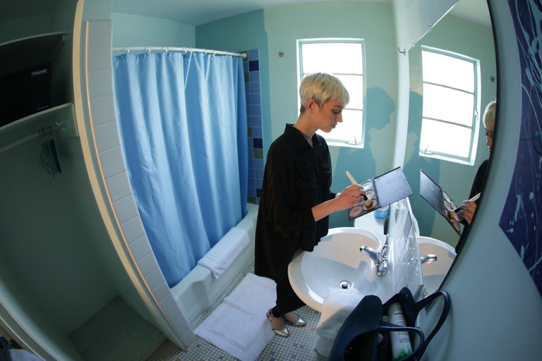 Bathroom, Vibe Hotel Hollywood, Los Angeles
