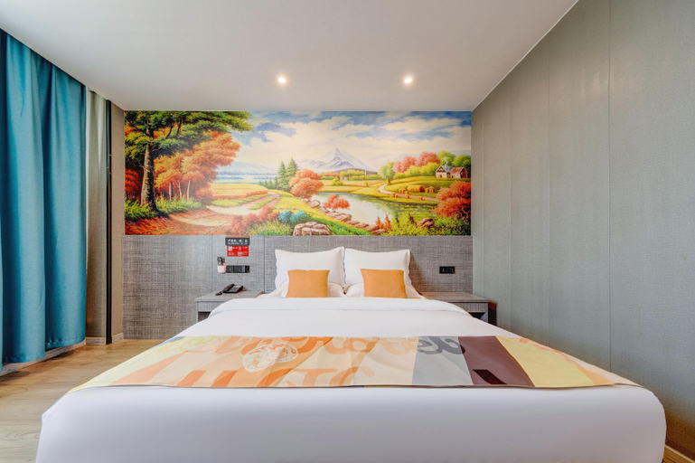 Bedroom 3, Shell Hotel Shandong Linyi High-Speed Railway Station, Linyi