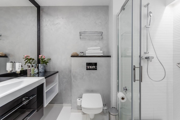 Bathroom 4, DEO PLAZA Riverside Residence by Noclegi Renters, Gdańsk City