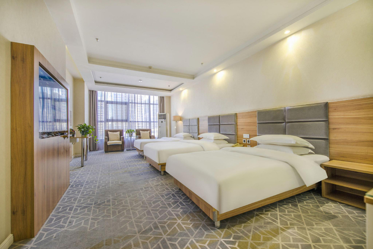 Bedroom 2, Chaosheng Zhiyou Hotel, Zhongwei