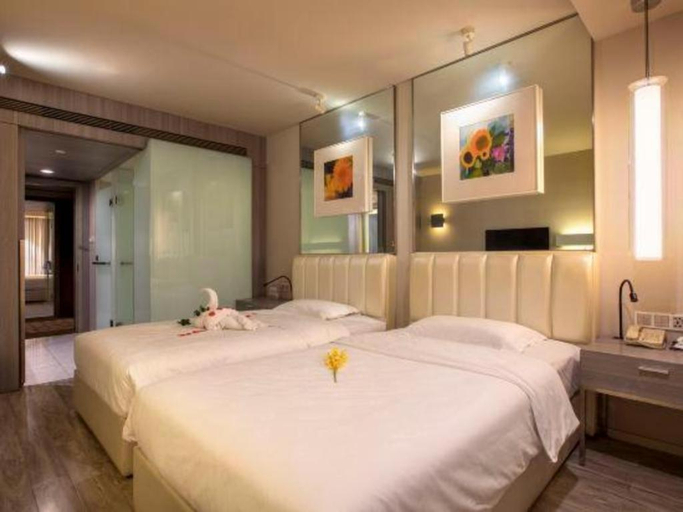 Bedroom 2, Jinjiang Metropolo Hotel - Qingdao Chengyang District Government, Qingdao