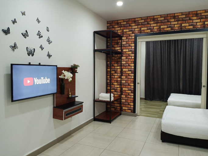 Bedroom 3, The Octagon Ipoh Guest House II(City View & Unifi), Kinta