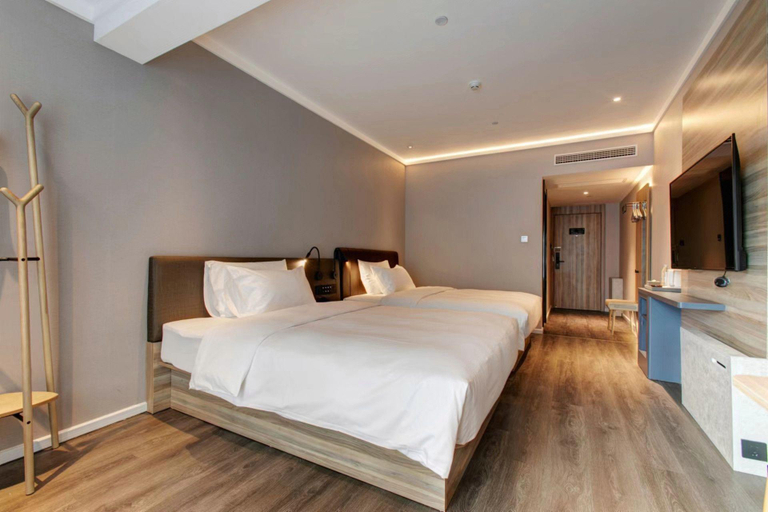 Bedroom 2, Hanting Premium Hotel Linfen Hongdong Cultural Plaza, Linfen