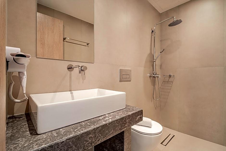 Bathroom 4, Elounda Water Park Residence Hotel, Crete