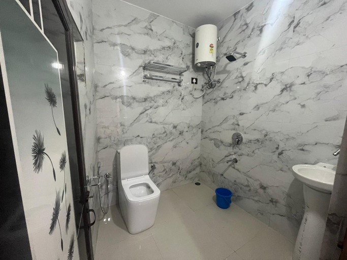 Bathroom 2, shalom inn home stay, Darjiling