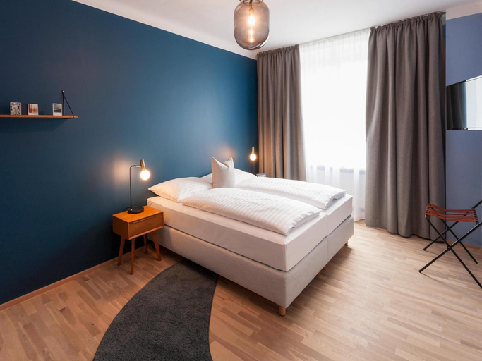 Bedroom, Appartements nicht weit von der Donau, Linz