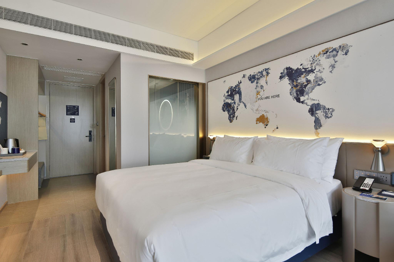 Bedroom 2, Kyriad Marvelous Hotel Nanchang Xianghu Jinsha Avenue, Nanchang