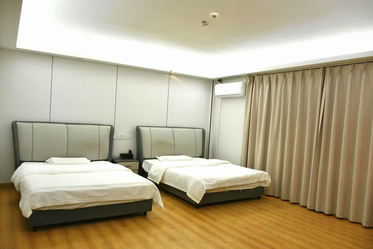 Bedroom 2, Shell Donghai County Crystal City Shichen Road Hotel, Lianyungang