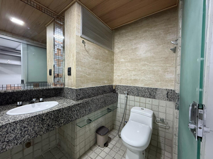 Bathroom 3, Flat frente Mar Golden Beach Piedade, Jaboatão dos Guararapes