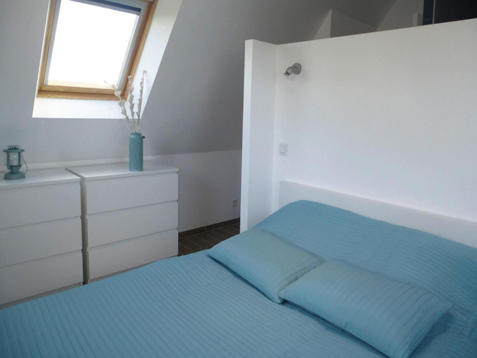 Bedroom 2, Stone House in Brittany near Sandy Beaches, Côtes-d'Armor