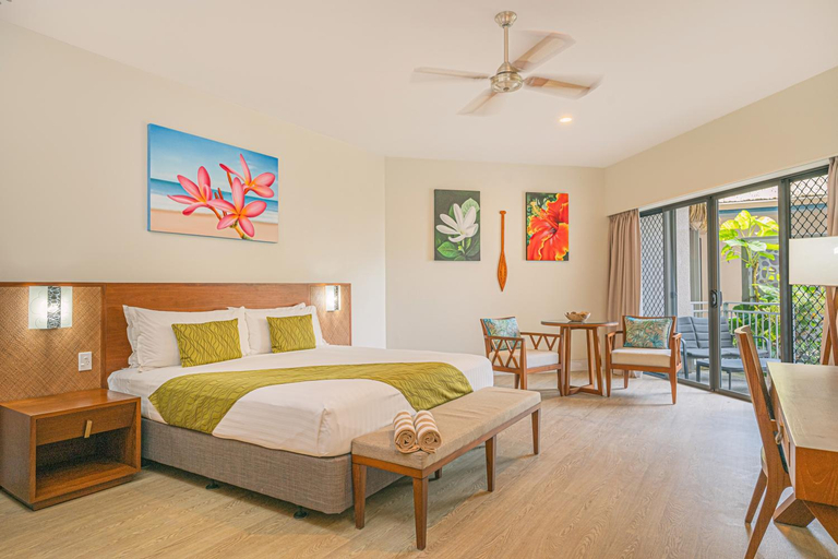 Bedroom 3, Moana Sands Lagoon Resort - Adults Only, Rorotonga