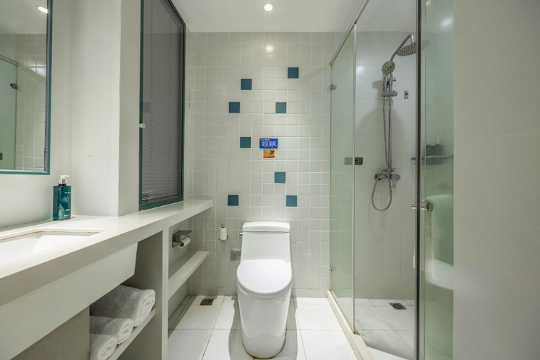 Bathroom 4, Magnotel Ningbo Beilun Yintai City Xindalu, Ningbo
