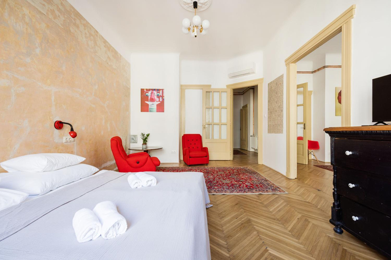 Bedroom 5, BudapeStayz - Baross Apartments, Budapesti