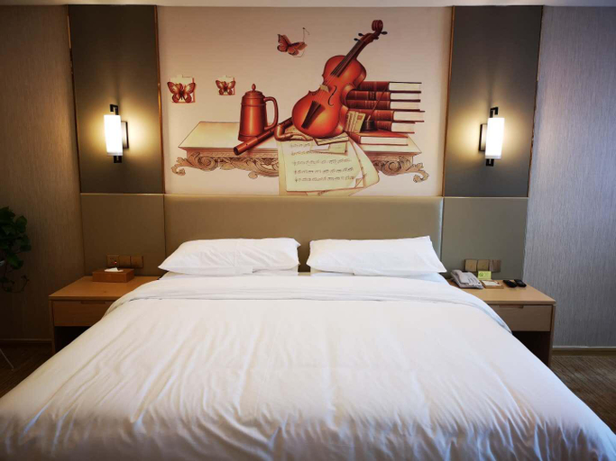 Bedroom 2, Vienna Hotel Anhui Taihe Baitai Xingma International, Fuyang