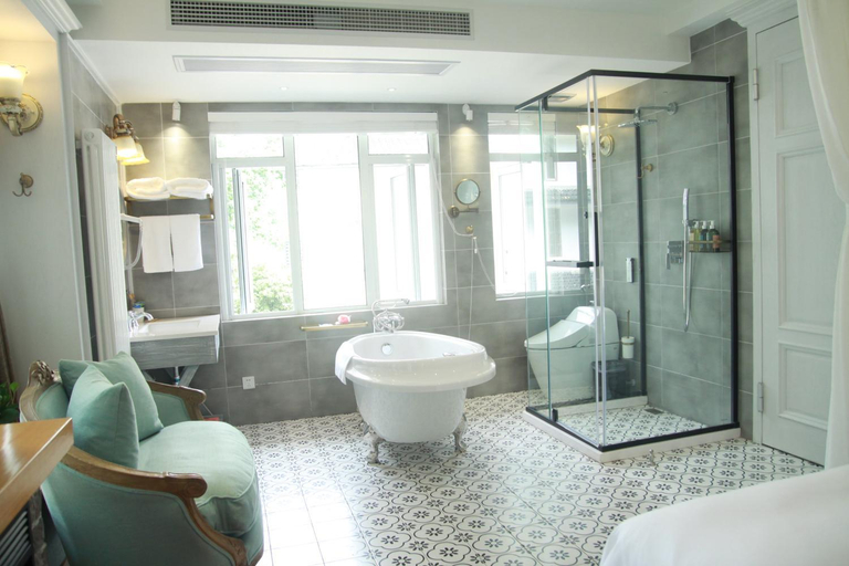 Bathroom 5, West Lake Ruobai Yayuan Guesthouse, Hangzhou