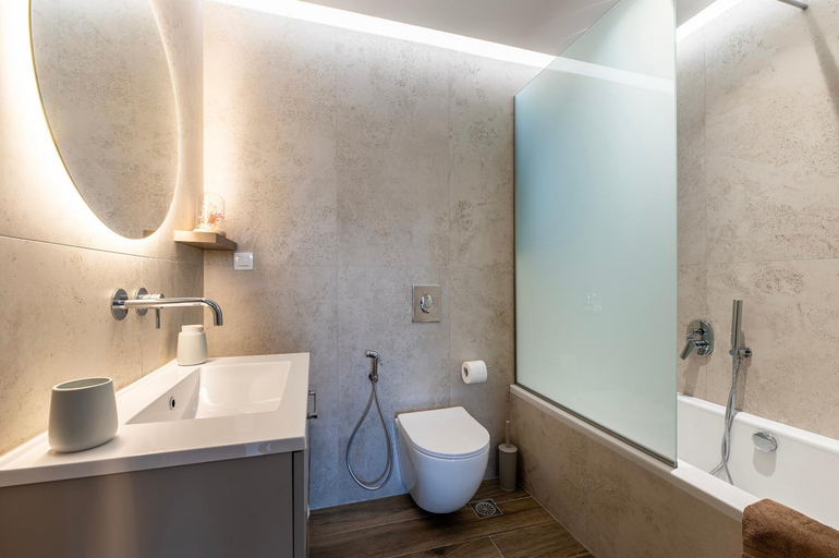 Bathroom 3, Lacha Houses Villas, South Aegean