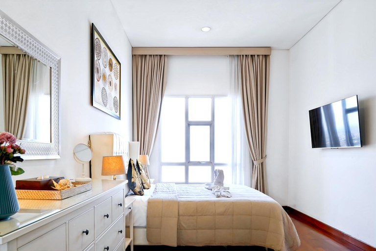 Bedroom 4, 2Br Lucky Tower Residence Jakarta Old Town Top Floor Condo, Jakarta Barat