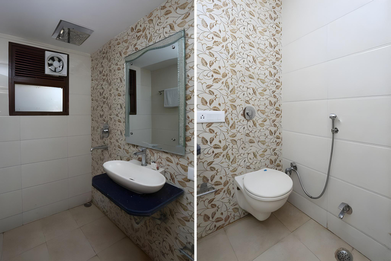 Bathroom 3, Hotel Presidency, Delhi