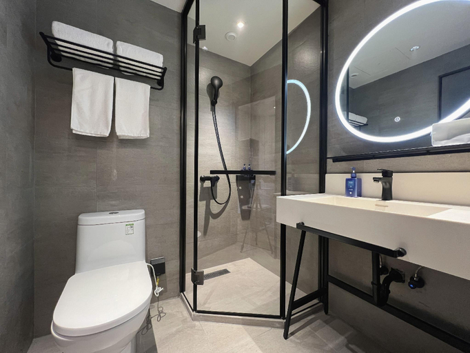 Bathroom 3, Hanting Hotel Fuxin Jiefang Square, Fuxin