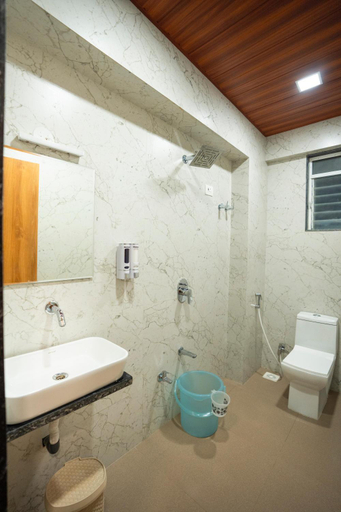 Bathroom 4, Silver waves Beach Stay, Udupi