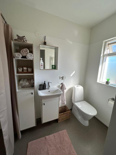 Bathroom 3, Syðra-Skorðugil Guesthouse, Sveitarfélagið Skagafjörður