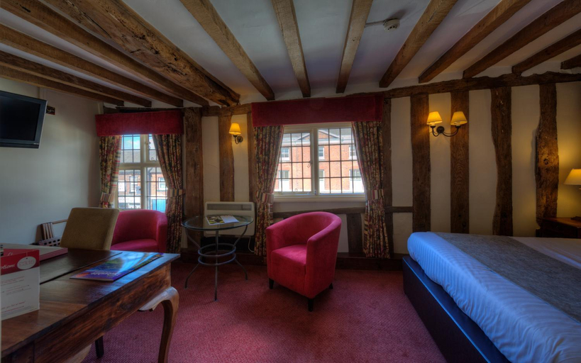 Bedroom 2, Dog and Partridge Hotel by Good Night Inns, Derbyshire