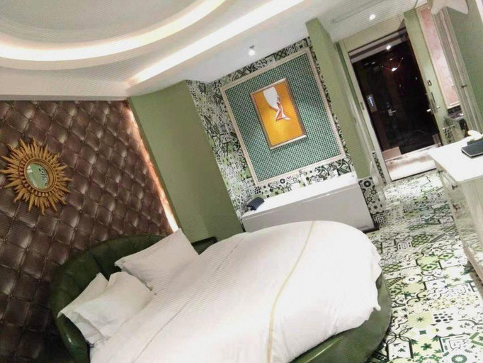 Bedroom, Binhe Haojing Hotel, Yichun