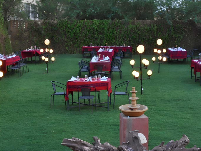 Garden, Hotel Dholamaru, Jaisalmer