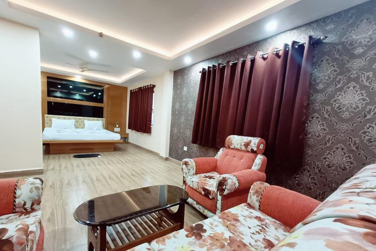 Bedroom 3, Hotel Jyoti International, Asansol, Barddhaman