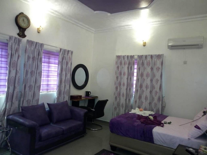 Bedroom 2, Spa Lavender Suites Hotel, Enugu North
