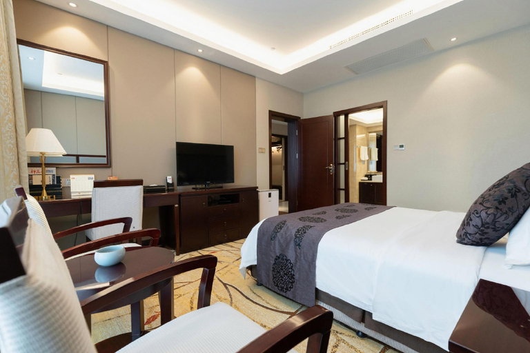 Bedroom, Jiuzhou Tongqu Hotel, Wuhan