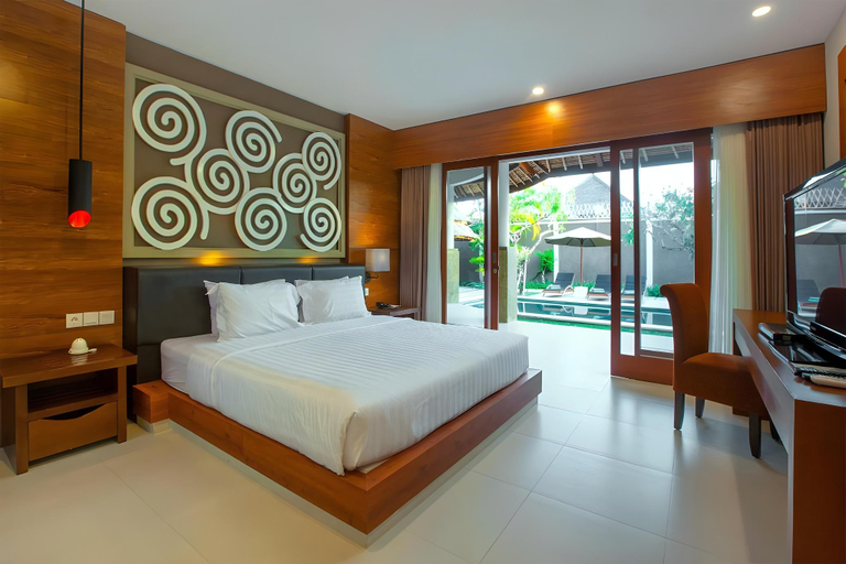 Bedroom, Cozy 3 BR Private Pool Villa IR59A, Badung