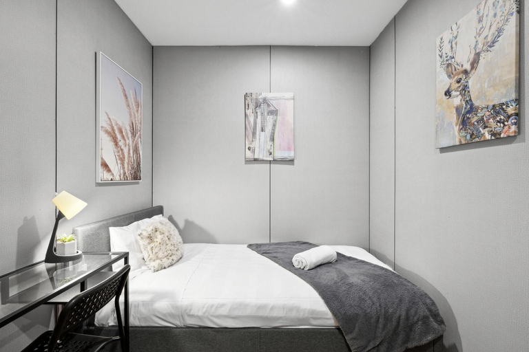 Bedroom 4, Modern Single Room - Next to Central Station - Near CBD&Townhall&Chinatown&Darling Harbour&UTS&USYD , Sydney