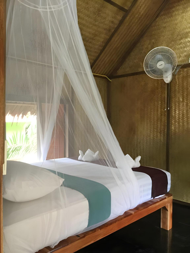 Bedroom 3, Khaosok Bamboo Huts Resort, Phanom