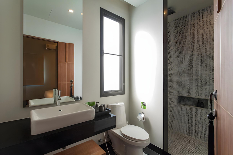 Bathroom, Three Bedrooms Pool Villa at Wings Layan Beach , Pulau Phuket